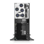 APC SRT6KXLT Rear Panel showing NEMA L6-20R, L6-30R Outlets and L6-30P Input Plug