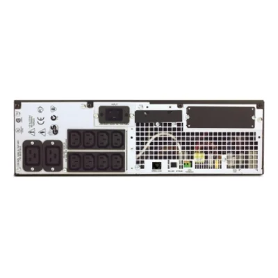 APC SURTD2200XLIM Rear Panel with Marine Filter and IEC C13 C19 Outlets