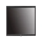 Front view of LG 21.5-inch compact digital signage display with 1920x1080 resolution.