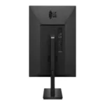 Rear view of the 27-inch 4K monitor showing the USB-C, DisplayPort, and HDMI inputs on the back panel.