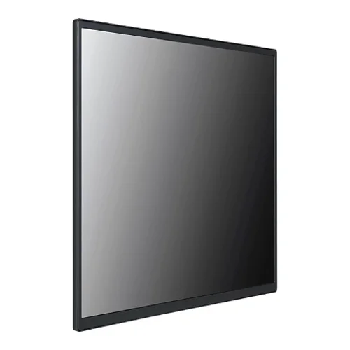 Front view of LG 32-inch Full HD Standard Signage with 400 nits brightness and integrated webOS for smart content management.