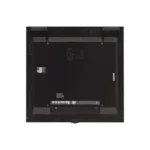 Rear view of LG 49-inch window display showing the high-efficiency cooling vents and heat-resistant housing.