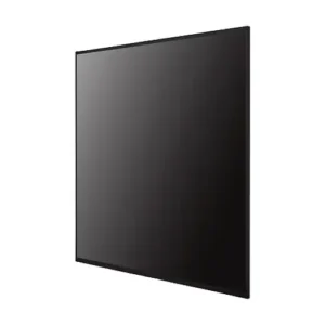 Front view of LG 55-inch UHD Signage display with high-performance IPS technology and 700 nits of high-brightness output.