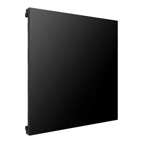 Front view of LG 55-inch Full HD digital signage display with 500 nits brightness and ultra-narrow bezels for video wall use.