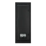 Rear view of LG 55-inch outdoor signage showing the weather-sealed industrial enclosure and integrated cooling system.