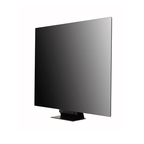 Front view of LG 65-inch UltraFine OLED Pro professional reference monitor with perfect blacks and HDR support.