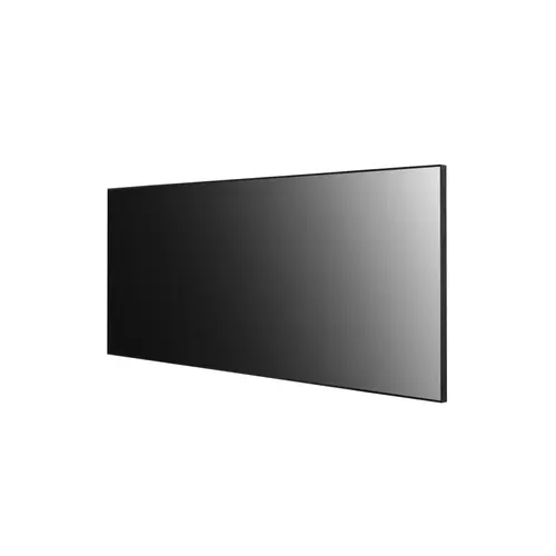 Front view of LG 88-inch Ultra Stretch signage display with a unique 32:9 wide aspect ratio and 700 nit brightness.