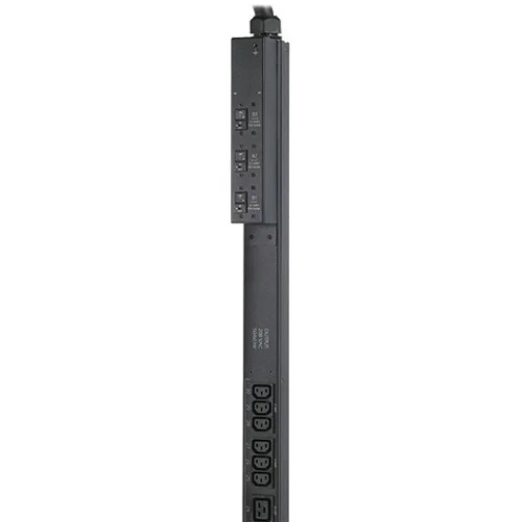 APC rack PDU rear view showing power input