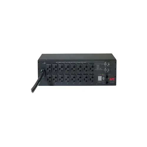 APC metered rack PDU rear view
