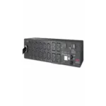 APC metered rack PDU 2U front view with display