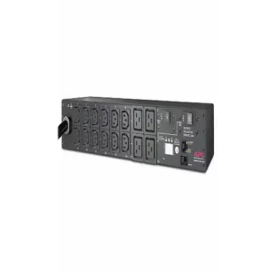 APC metered rack PDU 2U front view with display