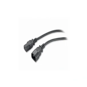 APC Power Extension Cable 250V 8.2ft AP9870 TAA Compliant Black
