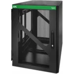 APC NetShelter 12U wallmount rack cabinet front view