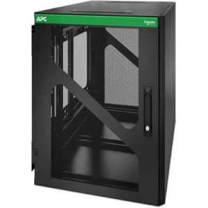 APC NetShelter 12U wallmount rack cabinet front view