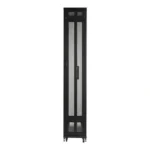 APC NetShelter SV 48U cabinet rear view with ventilation