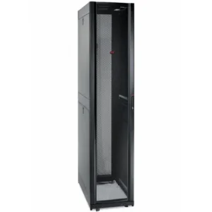 APC NetShelter SX rack cabinet front view