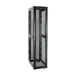 APC NetShelter SX 42U server rack cabinet front view