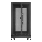 APC NetShelter SX 12U cabinet rear view