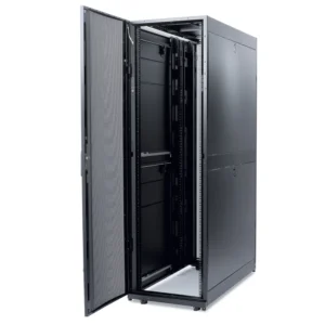APC NetShelter SX 45U enclosure rear view