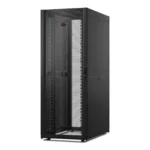 APC NetShelter SX 42U rack cabinet front view