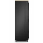 APC soundproof server rack rear view