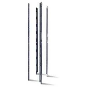APC Vertical Mounting Rails with Square Holes AR7510 Black