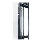 APC vertical cable organizer rear view