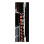 AR7580A interior view of cable routing fingers and mounting points