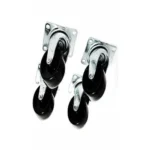 APC NetShelter swivel caster kit front view