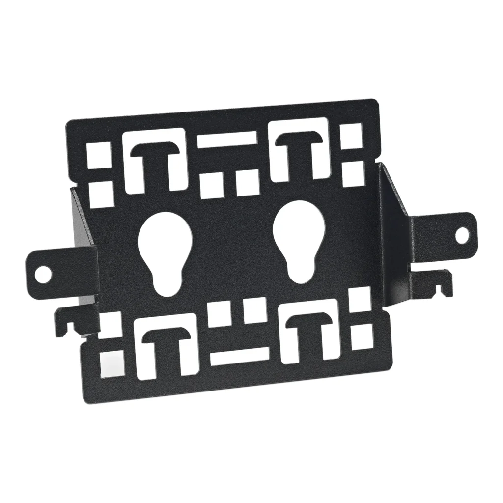 APC rack enclosure mounting bracket front view