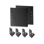 APC NetShelter Cable Management End Cap for Power Trough Black