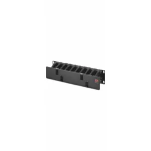 APC horizontal cable manager 1U front view