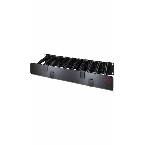 APC 1U Horizontal Cable Manager with Brush Strip AR8612