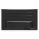 Back view of ViewSonic CDE6512 display showing input ports and mounting points