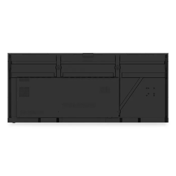 Back view of CDE92UW display showing rear housing