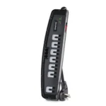 Front view of CyberPower Professional surge protector with 7 outlets, including widely spaced transformer-friendly plugs.