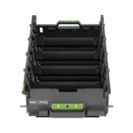 Front view of Brother DR431CL color drum unit with product label