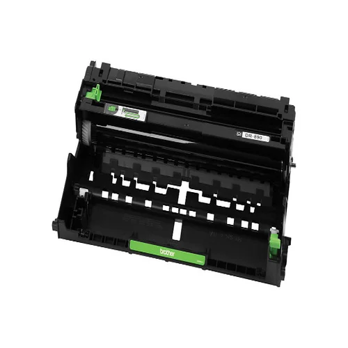 Front view of Brother DR890 drum unit with part number label