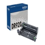 Front view of Brother DR920 drum unit with product label and part number