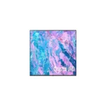 Front view of Samsung 50-inch 4K Smart TV with a Crystal Processor and narrow bezels for an immersive guest experience.