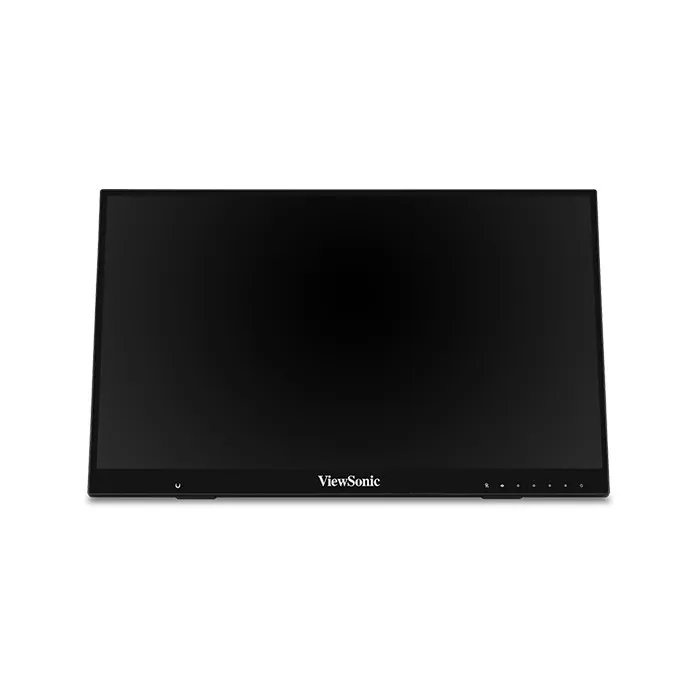 Front view of ViewSonic ID2456 touch display with responsive interactive screen