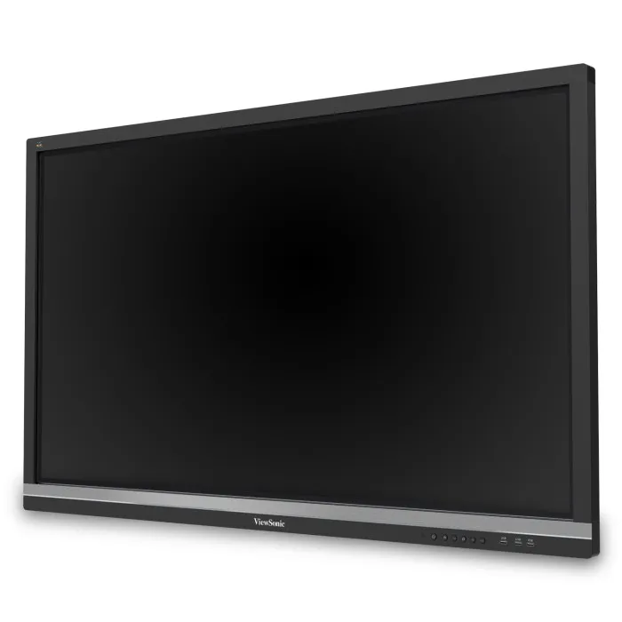 Front view of ViewSonic IFP5550-E1 interactive flat panel touchscreen