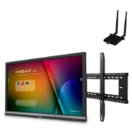 Side profile of ViewSonic IFP5550-E1 panel showing screen thickness