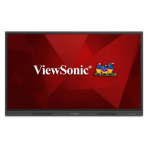 Front view of ViewSonic IFP55G1 interactive flat panel display with touchscreen