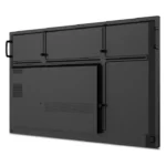 Back view of IFP65G1 interactive display rear panel