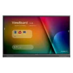 Front view of ViewSonic IFP7552-1C interactive flat panel display with touchscreen