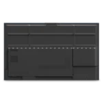 Back view of IFP7562 interactive display rear panel