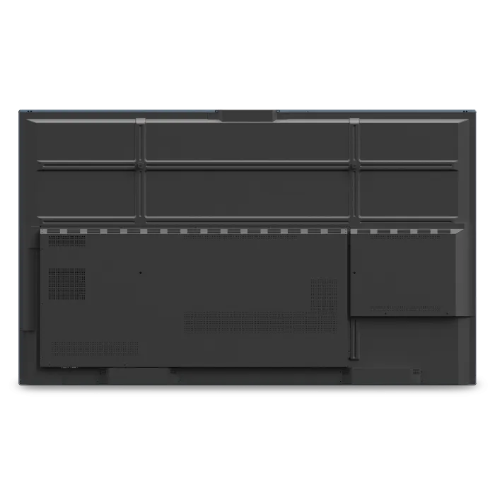 Back view of IFP7562 interactive display rear panel