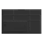 Back view of IFP8652-1C interactive display rear housing