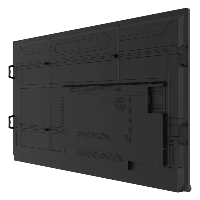 Back view of IFP8652-1TAA interactive display rear housing